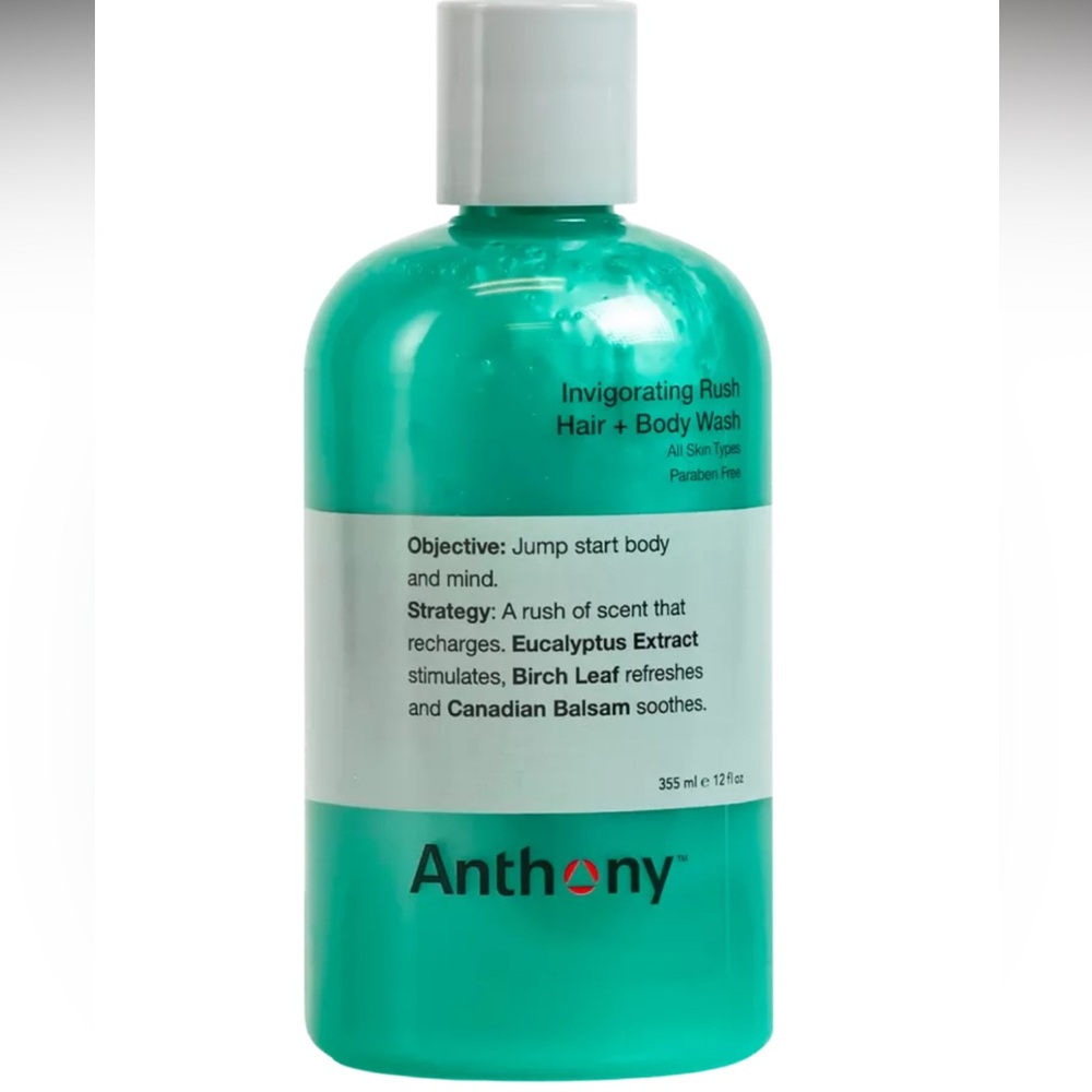 Anthony Invigorating Rush Hair + Body Wash